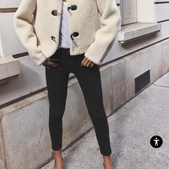 ZARA Z1975 MID-RISE SKINNY JEANS SIZE 8 - Picture 3 of 8